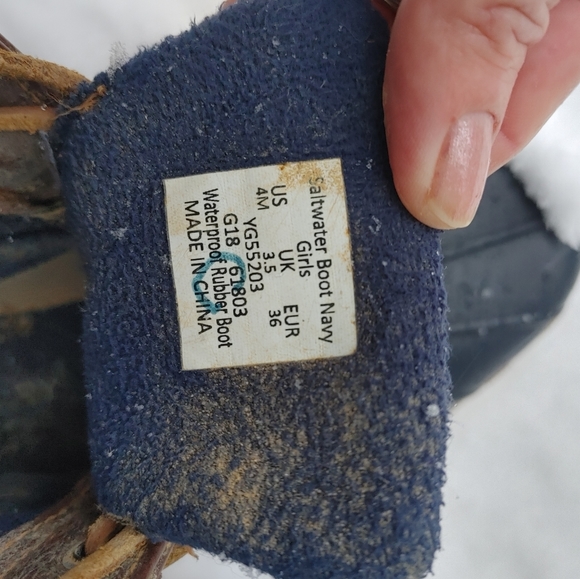 Sperry saltwater girls boots - Picture 4 of 4